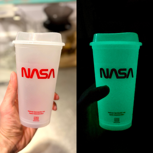 蓄光 × NASA。ずるいタンブラー。
