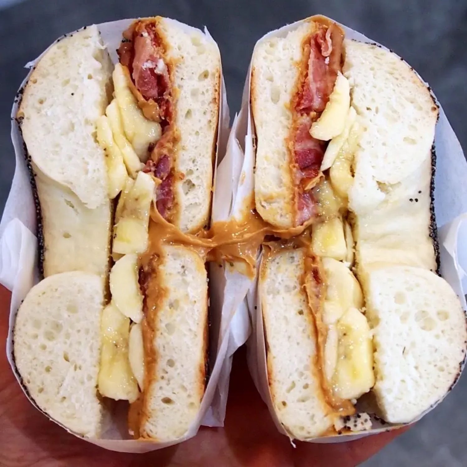PLAIN BAGEL 調理例
