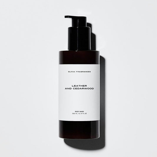レザー&シダーウッド BODY WASH・HAND WASH / OLIVIA FRAGRANCES