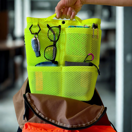 ネオンメッシュ・バッグインバッグ 縦型(HATCH限定商品)