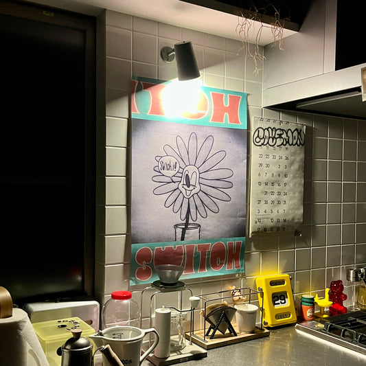 SWITCH Poster "Flower" / KOICHI YAIRI