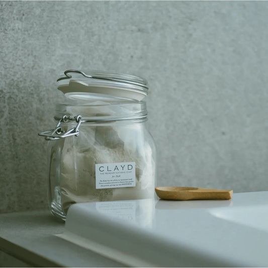 100%天然クレイの「新・入浴体感」 / CLAYD CANISTER SET 400g