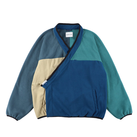 y-COLLAR FLEECE JACKET / SOMELAND